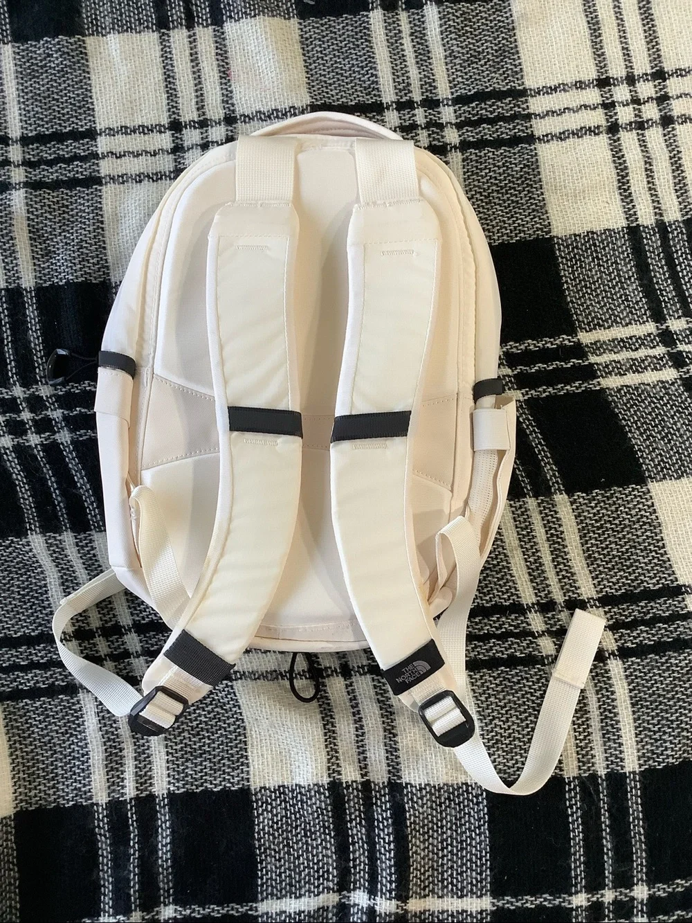 The north face Borealis mini backpack off white